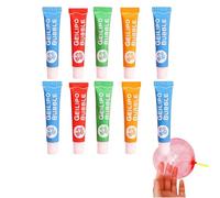 Magic Blow Bubbles Balloons, Bubble Glue Toy Colorful Blowing Bubble Glue Creative Party Favor Back to School Gift for Schools Party Birthday Gift