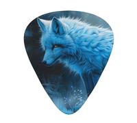 Magic Blue Fox - Guitar Picks-12 Pack Includes Thin, Medium & Heavy Gauges, Best Gift for Guitar Lovers