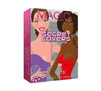 MAGIC Bodyfashion Nipple Covers 7 Pairs Disposable Adhesive Invisible Petal Breast Flower Pasties For Women