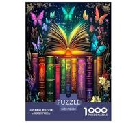 Magic Book 1000 Piece Jigsaw Puzzles for Adults Fun, Challenging & Brainteasing Birthday Gifts for Women And Man Art Colorful DIY Craft 70x50cm/1000pcs