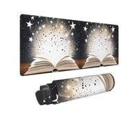 Magic Book Gaming Mousepad Large Waterproof Non-Slip Desk Mat for Home Office Work Computer, Keyboard Pad Work from Home Essentials - 80x30cm