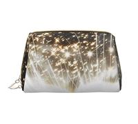 Magic Book Printed Cosmetic Bags for Women Mom, Large PVC Leather Travel Makeup Bag Cute Gifts Toiletry Bag with Zipper