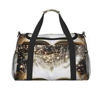 Magic Book Printed Travel Duffle Bag for Men Women Weekender Travel Organizer Bag for Sport, Outdoors, Gym & Fishing