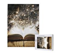 magic book Printed Wooden Intelligence Puzzle 38x52 CM, 500 Pieces(boxed) Jigsaw Puzzles Education Game for Adults, Home Decoration Puzzle
