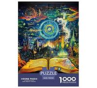 Magic Books 1000 Piece Paper Jigsaw Puzzles Animation Impossible Puzzle Educational Games for Adults And Kids 70x50cm/1000pcs