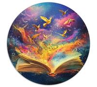 Magic Books 1000 Pieces Animation Jigsaw Puzzles What Happens Next Beautiful Decoration for Adults And Kids 1000pcs (67.5x67.5cm)
