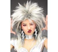 Magic Box 1970s Glam Rock Blonde Spiky Rockstar Wig