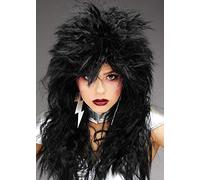 Magic Box 1970s Glam Rock Kiss Style Black Rockstar Wig