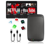 Magic Box 3.0 Support YouTube/Netflix, 2025 Upgraded 4 in 1 Wireless CarPlay Adapter, Smart Netflix carplay Adapter Ai Box, Car Video Box
