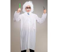 Magic Box Adult Size Albert Einstein Scientist Costume with Wig (Medium (38-40 chest))