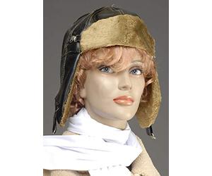 Magic Box Adult Size Amelia Earhart Style Pilot Flying Hat