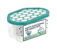 Magic Box Air Purification - Automatic Air Freshener Odor Eliminator Long Lasting | Compact Durable Purifier for Home Car Bathroom Bedroom Kitchen Area Pets Storage