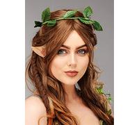 Magic Box Forest Elf Green Leaf Headpiece