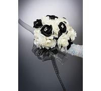 Magic Box Halloween Deluxe Zombie Gothic Bride Flower Bouquet