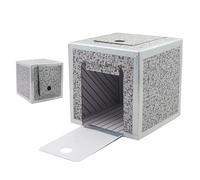 Magic Box - Interactive Illusion Prop for Visual Trick Reveals, Creative Performance Utility with Hand Controlled Mechanism, Stage Puzzle Tool for Festivals Shows Events, 8 Inch