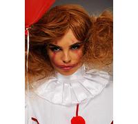 Magic Box It Clown Style White Ruffled Killer Clown Collar
