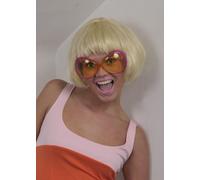 Magic Box Ladies 60s Go Go Girl Blonde Bob China Doll Wig