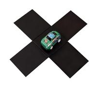 Magic Box, Large Vehicle Appearing Cabinet, Captivating Visual Spectacle, Durable Wooden Construction, Family Gatherings Entertainment, Black Stage Equipment Hobbyists Birthday