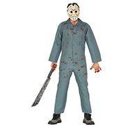 Magic Box Mens Halloween Michael Myers Style Jumpsuit (Medium (38-40 chest))