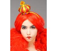 Magic Box Queen Of Hearts Headpiece Mini Crown on Headband