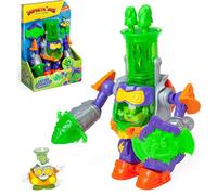 SUPERTHINGS RIVALS OF KABOOM - Ultra Striker Professor K Robot from the Animated Series Superthings Kazoom Power, Contains Figure, Exclusive Superthing, 3 Projectiles and Accessory