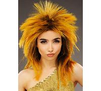 Magic Box Womens 1980s Ginger Tina Turner Style Wig