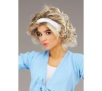 Magic Box Womens 1980s Olivia Newton John Style Blonde Wig