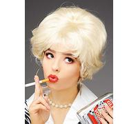 Magic Box Womens Ab Fab Patsy Style Blonde Bouffant Wig