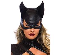 Magic Box Womens Cat Woman Style Mask Headpiece with Ears
