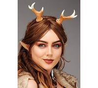 Magic Box Womens Fantasy Woodland Faun Horns Headpiece