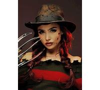 Magic Box Womens Freddy Style Brown Fedora Hat