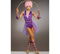 Magic Box Womens Greatest Showman Style Circus Trapeze Costume (Medium (UK 12-14))