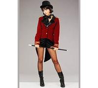 Magic Box Womens Greatest Showman Style Ringmaster Tailcoat Small (UK 8-10)