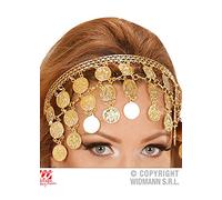 Magic Box Womens Greek Goddess Gold Coin Headpiece