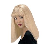 Magic Box Womens Kill Bill Style Blonde Fringe Wig