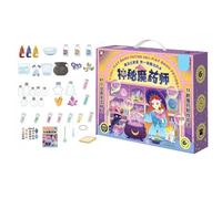 Magic Brews For Kids Halloween, Science Experiment Set - Handmade Craft Kit for Creative Kids Homeschooling Family Evenings