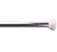 Magic Bright Shower Curtain Rod 75-125cm. Aluminum, Scratch Resistant