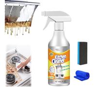 Magic Brush Pro Cleaner, Magic Degreaser Cleaner Spray, Bubble Cleaners Foam Spray,Powerful Kitchen All-Purpose Cleaners for Range Hood (1, Set)