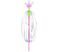 Magic Bubble Twirler Glow Rainbow Rotating Toy Stick Interactive Accessory | Indoor Outdoor Play Equipment Birthday Party Gift for