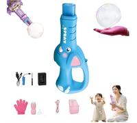 Magic Bubble Wand, Magic Smoke Bubble Machine, Portable Interactive Mist BubbleMachines, Automatic Mist Bubbles Blower, Rechargeable Bubbles Fog Wand for Outdoor Party & Interactive Play