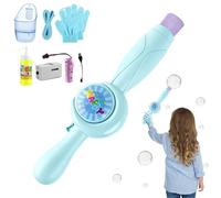 Magic Bubbles | Rechargeable Elastic Fun Machine with Multicolor Lights | Mist Bubble Generator - for Parties Summer Beach Outdoor Birthday Holiday Children From 3