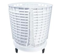 MAGIC BUCKET Scrub Wall 360 Degree (4 Pieces) in White with Dirt Lock White Made by The Detail Guardz - Accessories for Car Washing