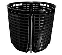 MAGIC BUCKET Scrub Wall 360 Degrees (4 Pieces) in Black Made by The Detail Guardz - Accessories for Car Washing - Dirt Lock Extension
