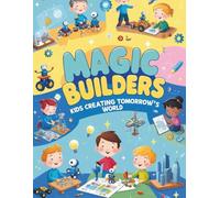 Magic Builders: Kids Creating Tomorrow’s World: 48 Inspiring Coloring Pages of Kids Inventing, Creating and Imagining the Future