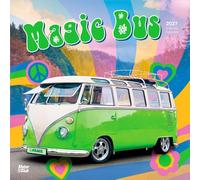 Magic Bus - Magischer Bus 2027 - 16-Monatskalender: Original BrownTrout-Kalender [Mehrsprachig] [Kalender] (Magic Bus | 2027 12 x 24 Inch (Hanging) ... Plastic-Free | Motor Club | Hippy Volkswagen)