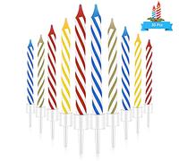 Magic Candle - Relight Candle, Perfect for Birthday Parties, Celebrations, and Trick Performances - 30Pcs Trick Candles