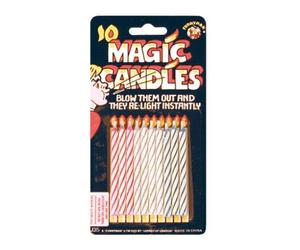 Magic Candles Practical Joke Prank - Birthday Candles That Never Go Out