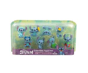 Magic Capsules - Stitch Collectible Figure Set, Pack 8 Exclusive Disney Stitch Figures, with Different Poses and Accessories, Collectible Toy, Boys and Girls + 3 Years, Famous (TTC02000)