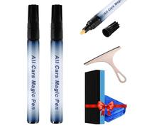 Magic Car Scratch Removal Pen, Stylopro Car Scratch Pen, All Cars Magic Penn for Carr Scratches, Magiic Scratch Remover Peen for Cars, Caar Scratch Remover Pens for Minor Scratches (2Sets)
