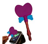 Magic Card Holder - Heart-Shaped Contactless Case, Payment Wand Accessory with 3d Design, Checkout Gadget, Travel Tool with Easy Carry Shopping Accessory for Supermarkets Retail Counter